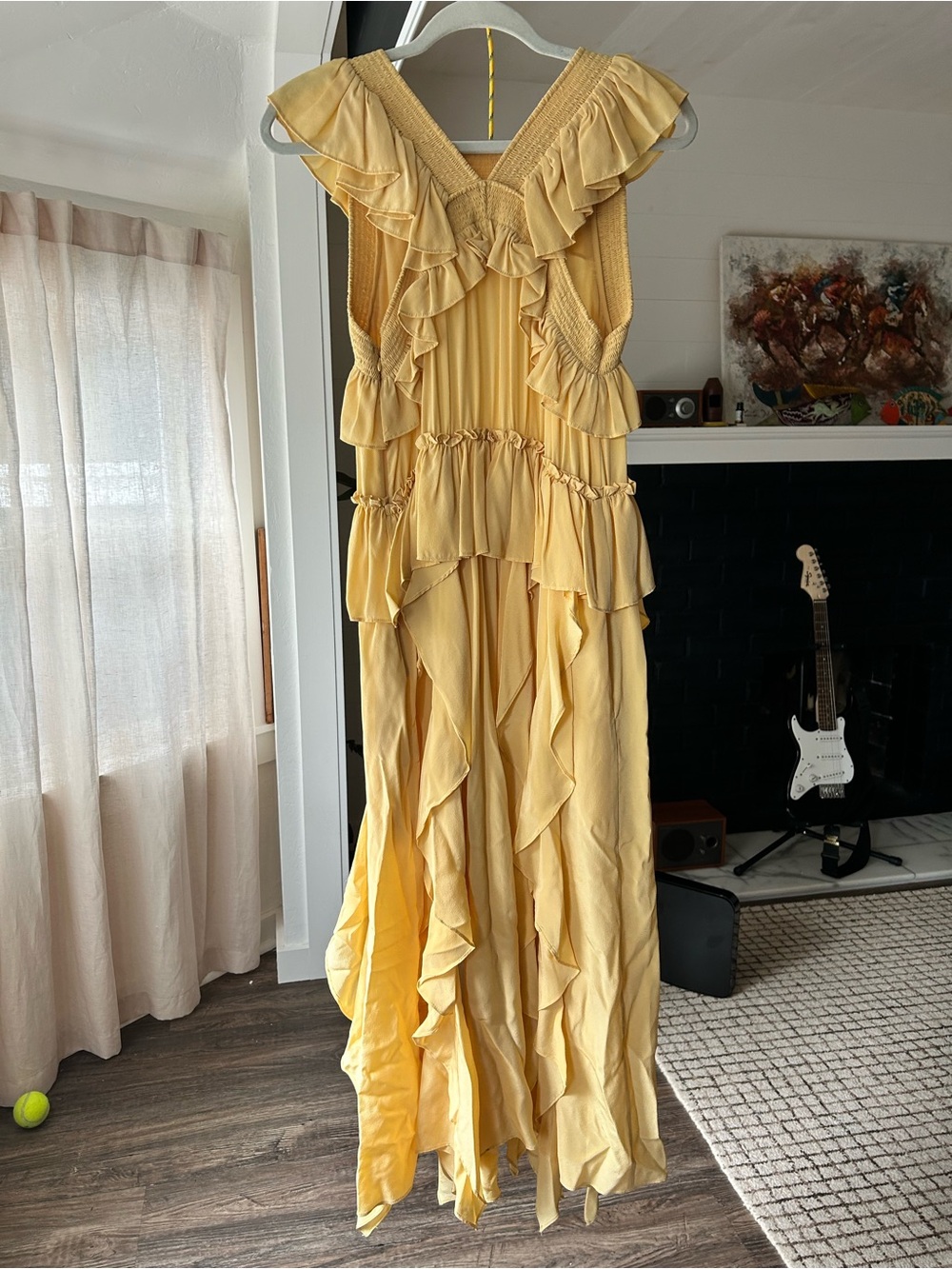 Ulla Johnson Violeta Dress in Dune - AS IS - Picture 6 of 13